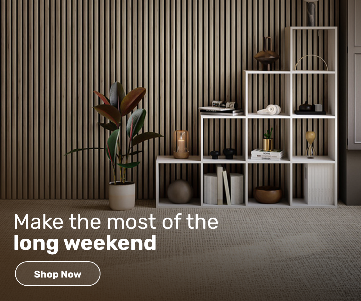make the most of the long weekend - shop now