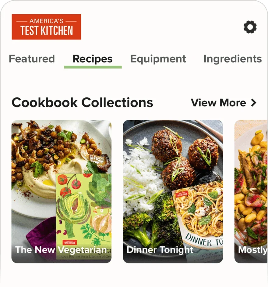 Online Cookbook Collection