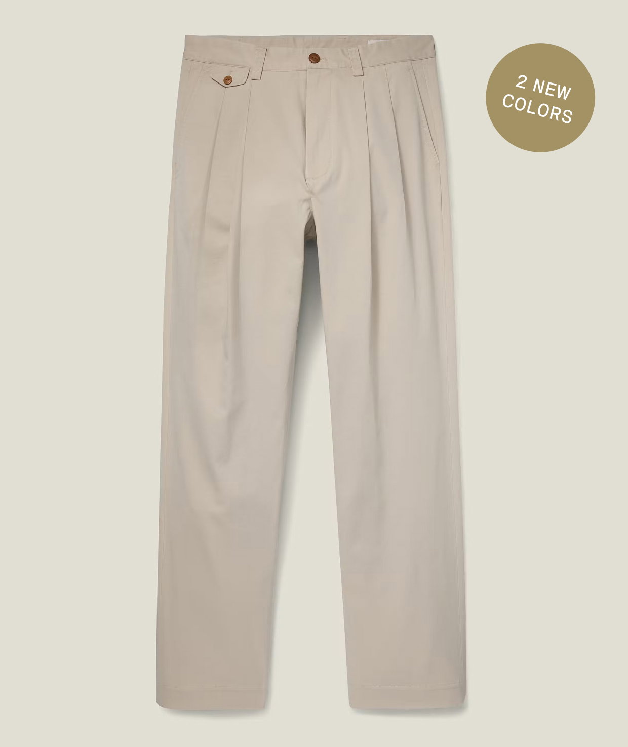 The Original Pleated Chino