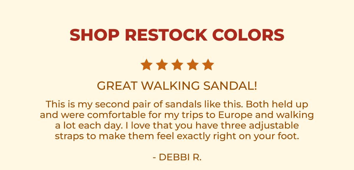 ABEO Oasis Sandal