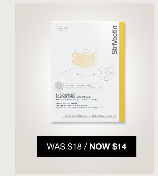 Shop StriVectin TL Advanced® Sculpting Neck & Jawline Mask now $14