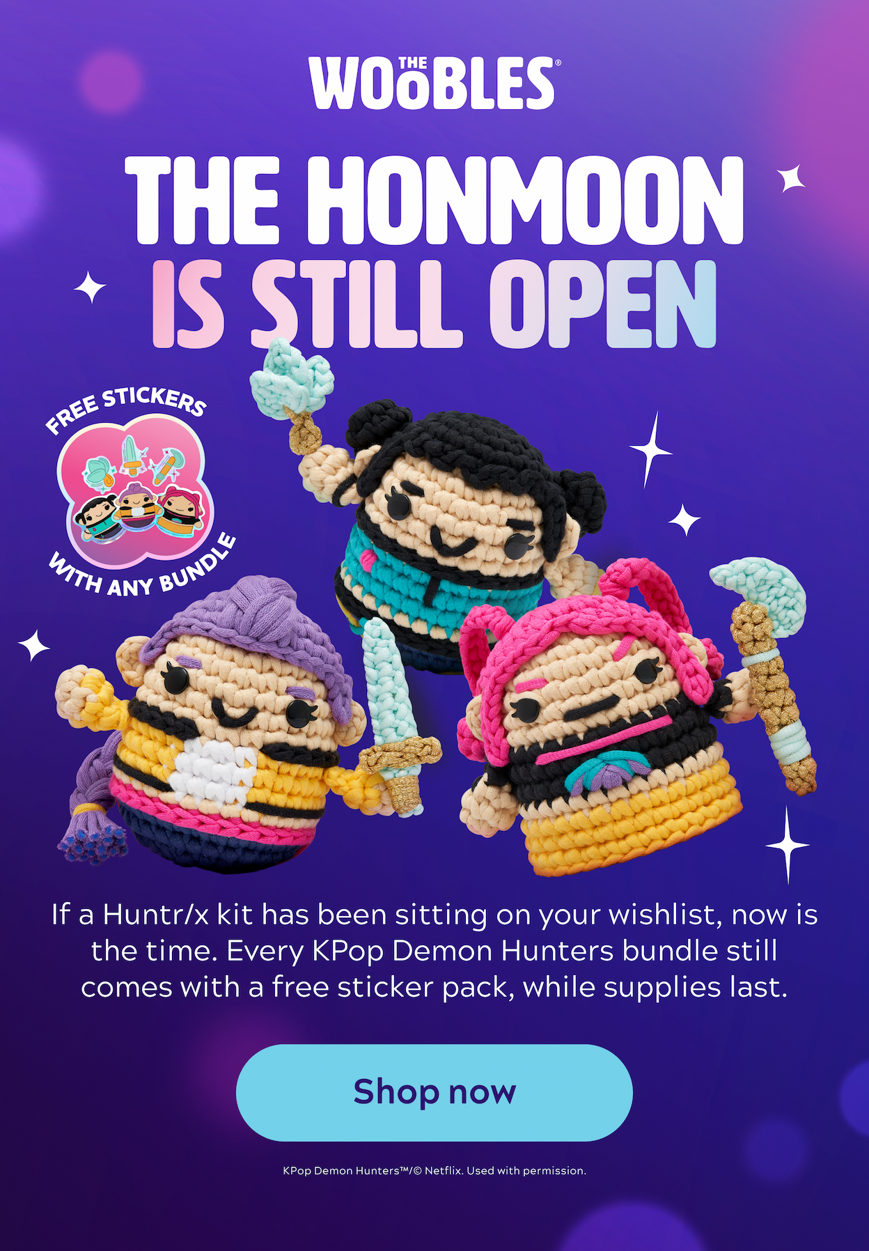 The Honmoon is still open [Shop now]