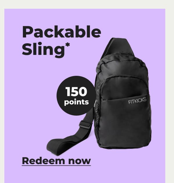 Packable Sling* - Redeem now