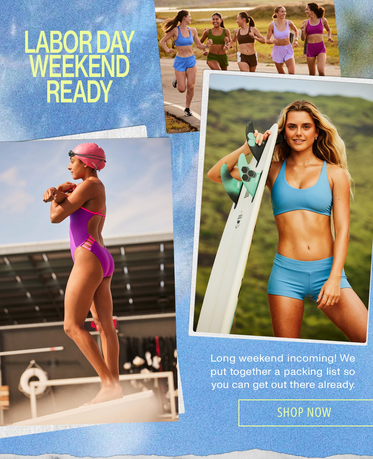Labor Day Weekend Ready: Long weekend incoming! We put together a packing list so you can get out there already.