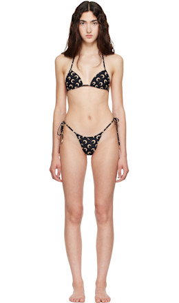 Black Jersey Bikini - Marine Serre