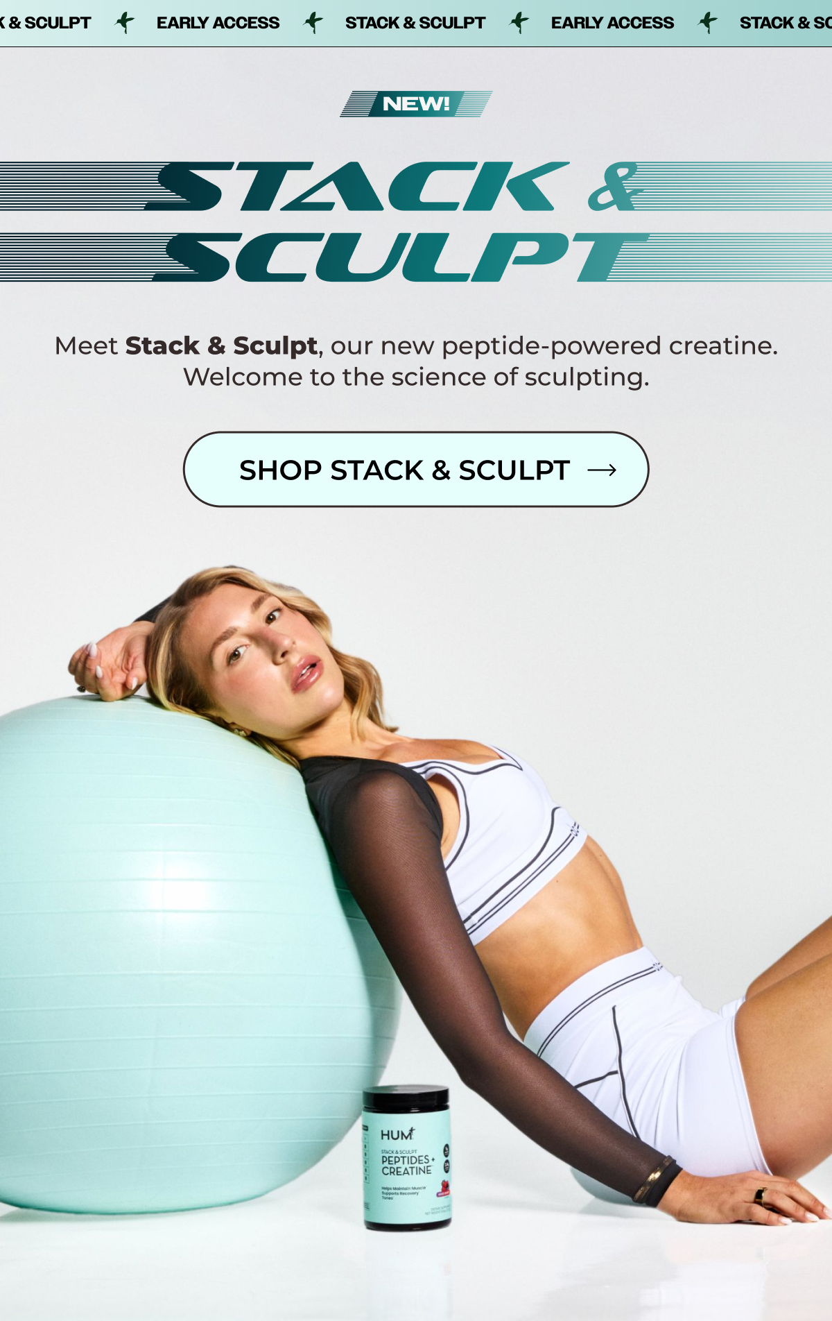Stack & Sculpt launch