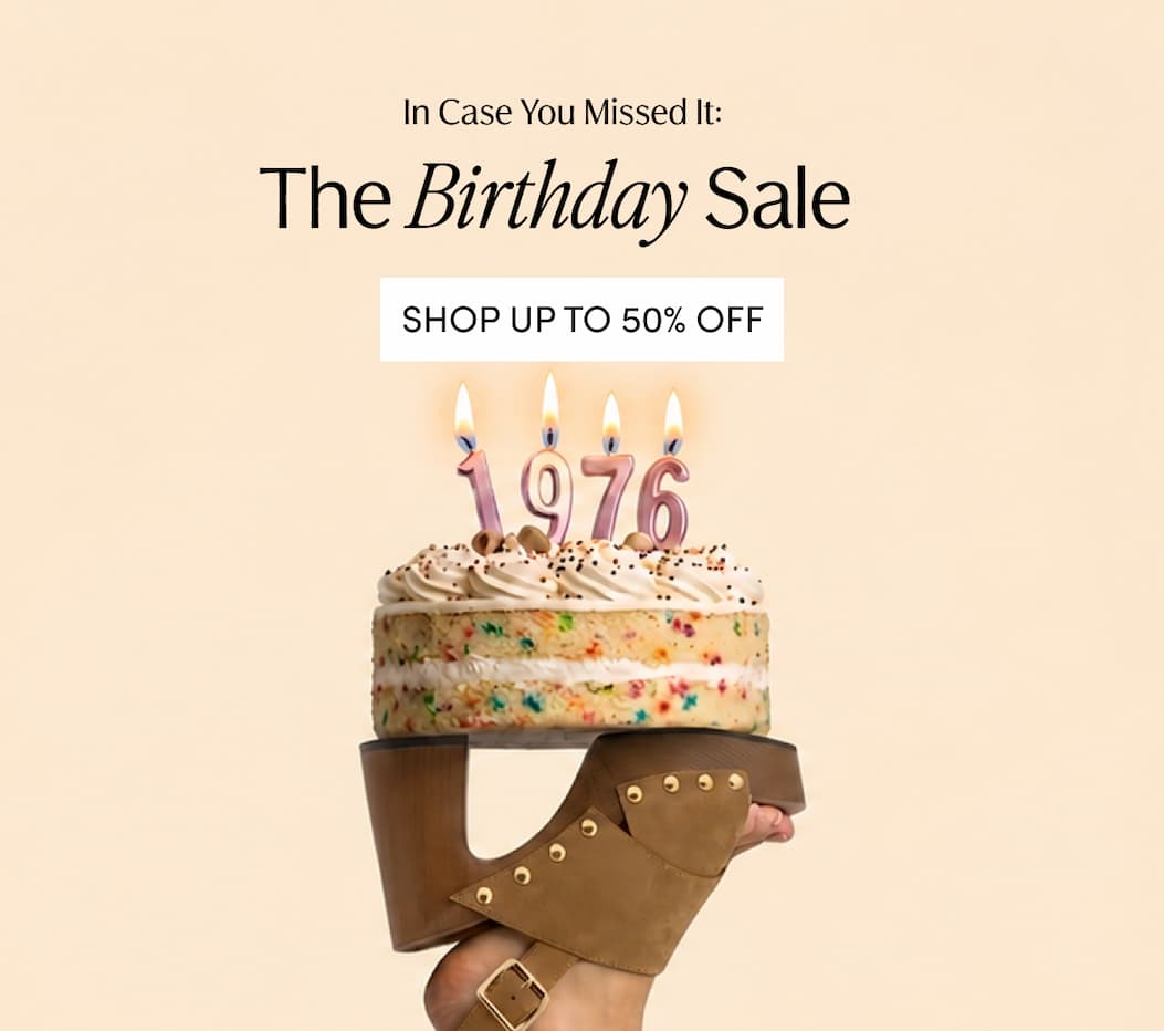 Shop The Birthday Sale