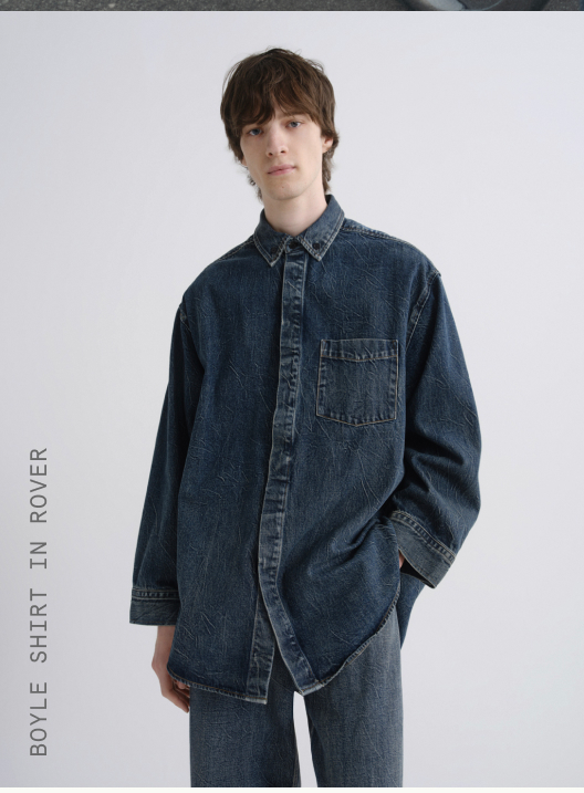 Boyle Shirt in Rover
