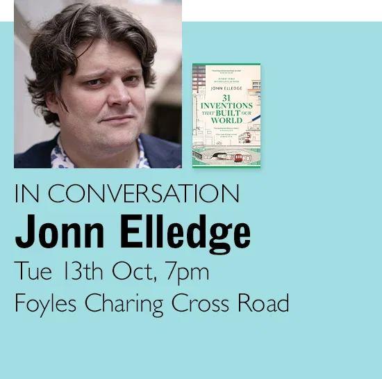 IN CONVERSATION | Jonn Elledge | Tue 13th Oct, 7pm | Foyles Charing Cross Road