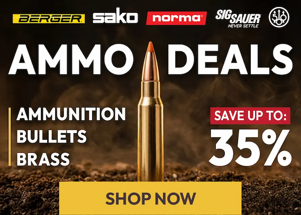 Ammo Deals - Save up to 35%