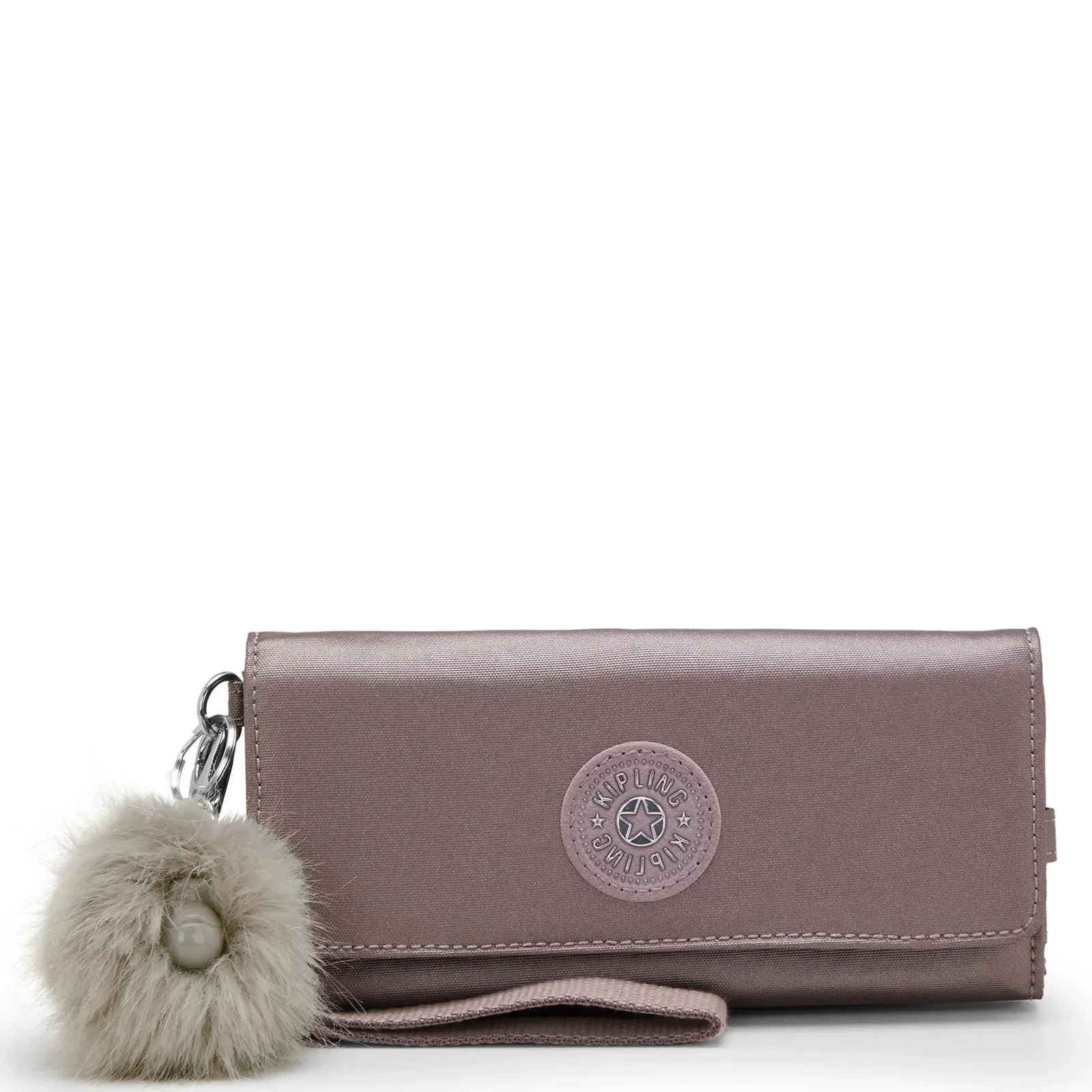Rubi Large Metallic Wristlet-Hazelnut Metallic
