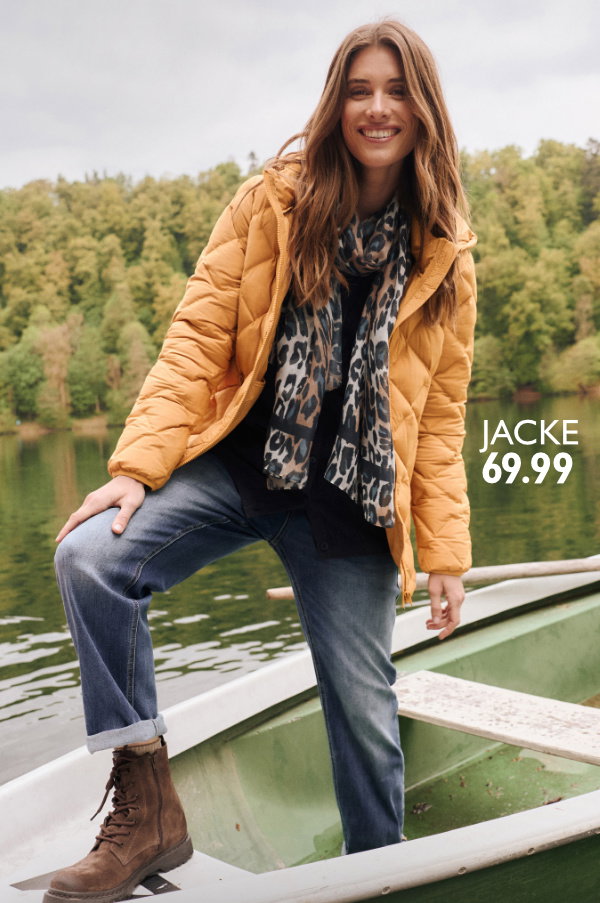 Leichte Steppjacke mit Kapuze