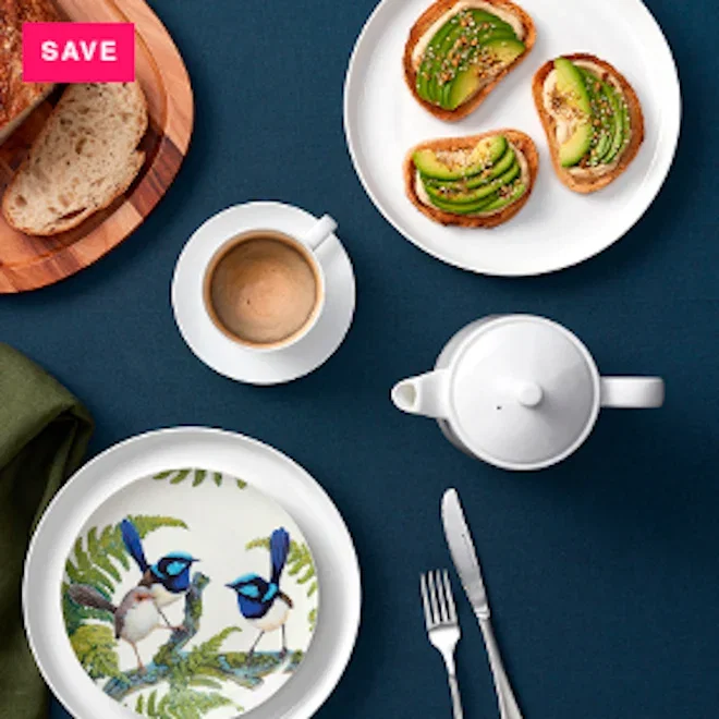 Maxwell & Williams Cashmere Mansion High Rim Dinner Set