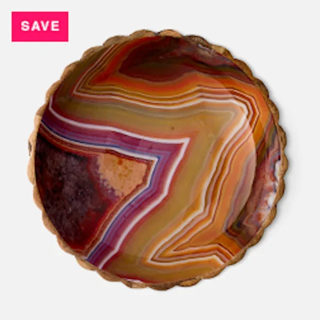 Humble & Mash Resort Wooden Bowl with Decal, 25cm