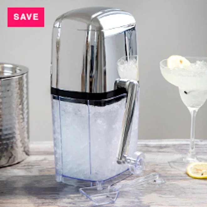 KitchenCraft BarCraft Rotary Action Ice Crusher