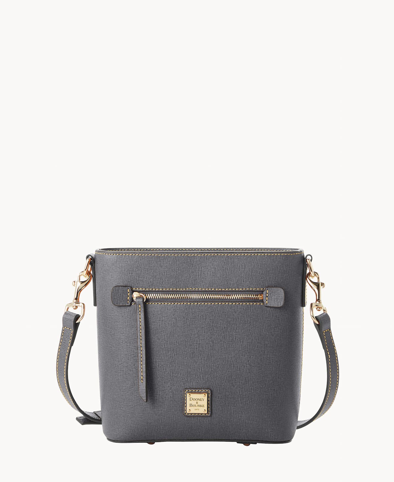 Saffiano Small Zip Crossbody