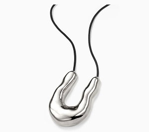 Large Wishbone Pendant