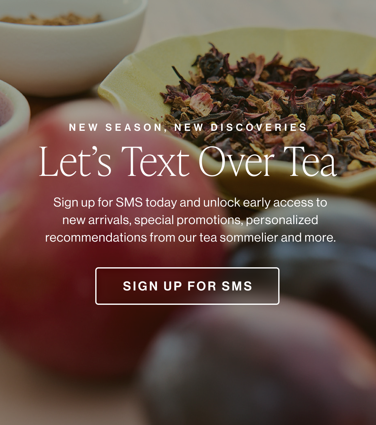 Let's Text Over Tea