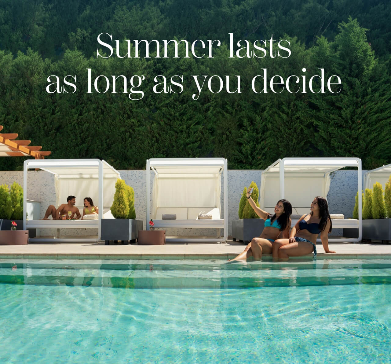 Summer lasts as long as you decide