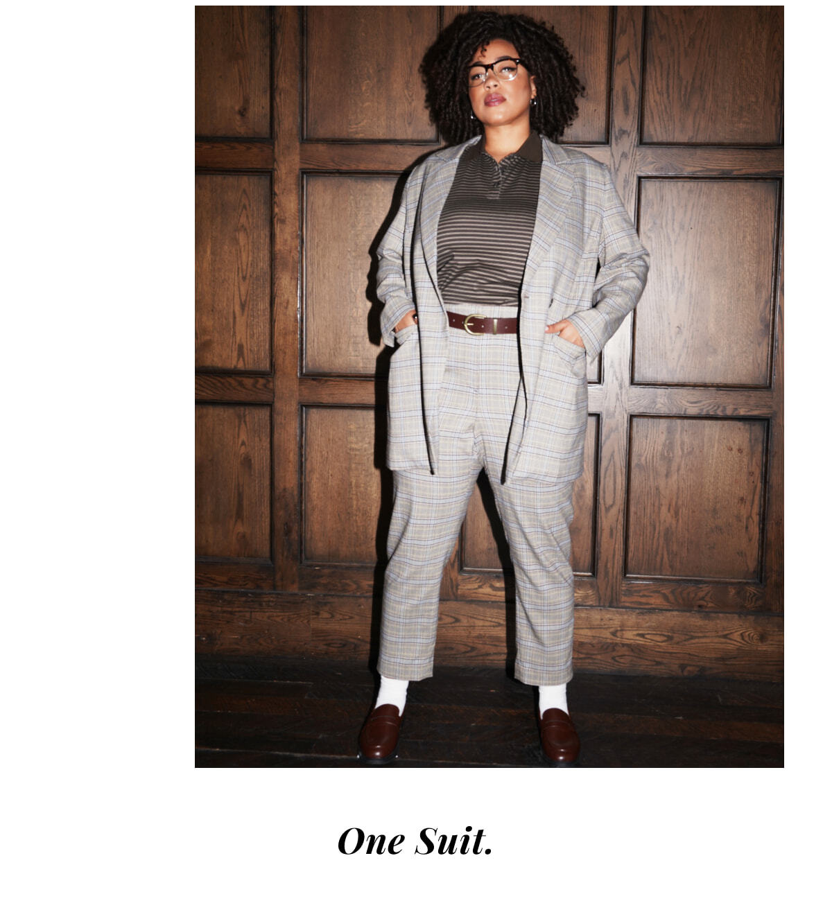 One suit.