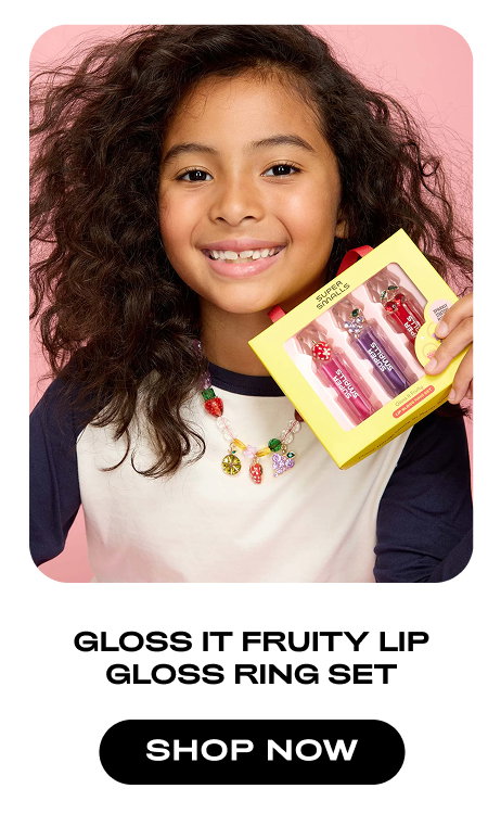 Gloss It Fruity Lip Gloss Ring Set