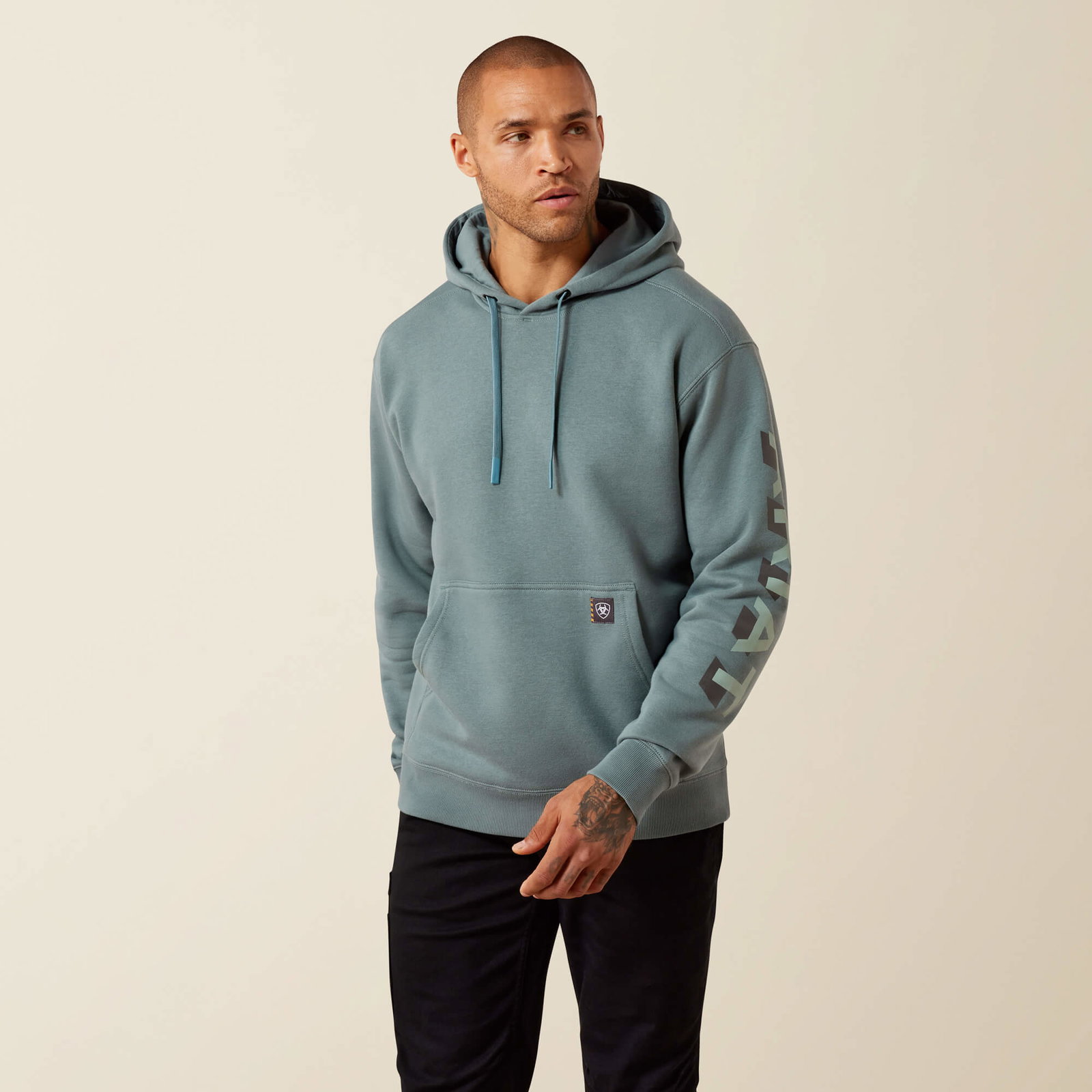 Men’s Rebar Lightweight Logo Hoodie