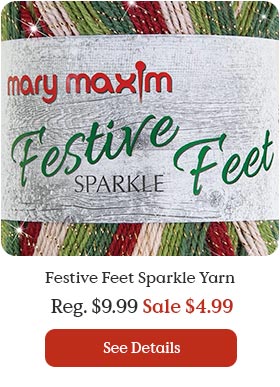 Mary Maxim Festive Feet Sock Yarn