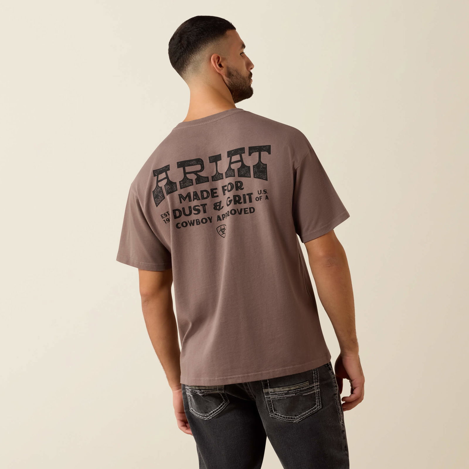 Men’s Ariat Cowboy Approved ToughStock Boxy T-Shirt