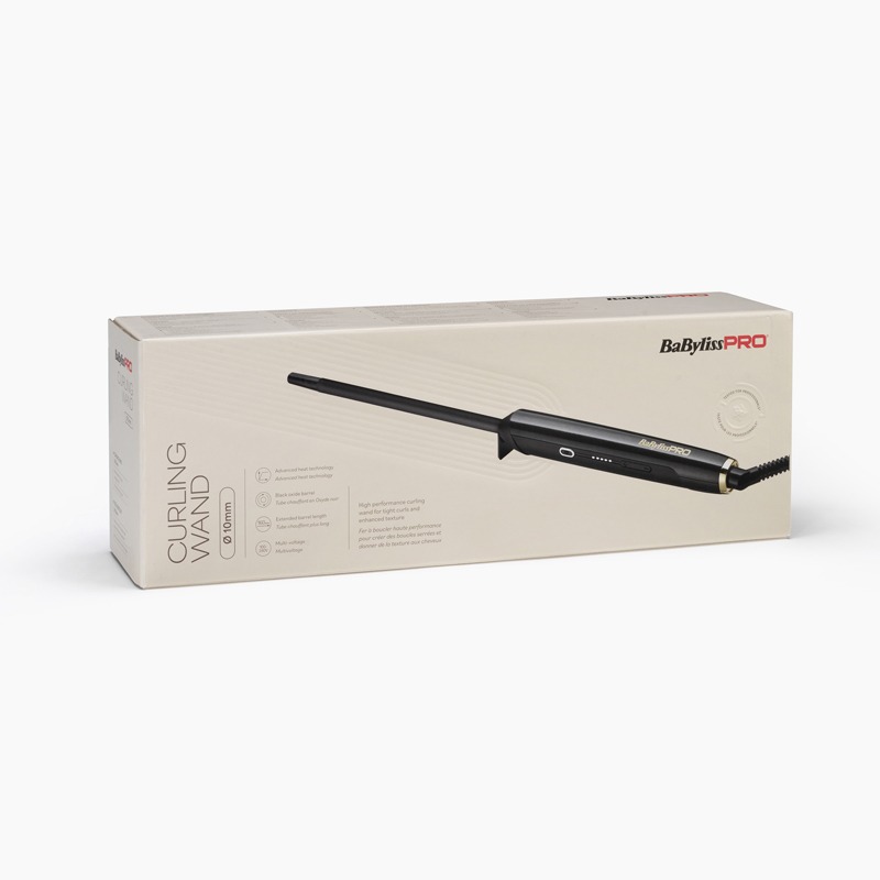 Image of BaBylissPRO 10mm Curling Wand