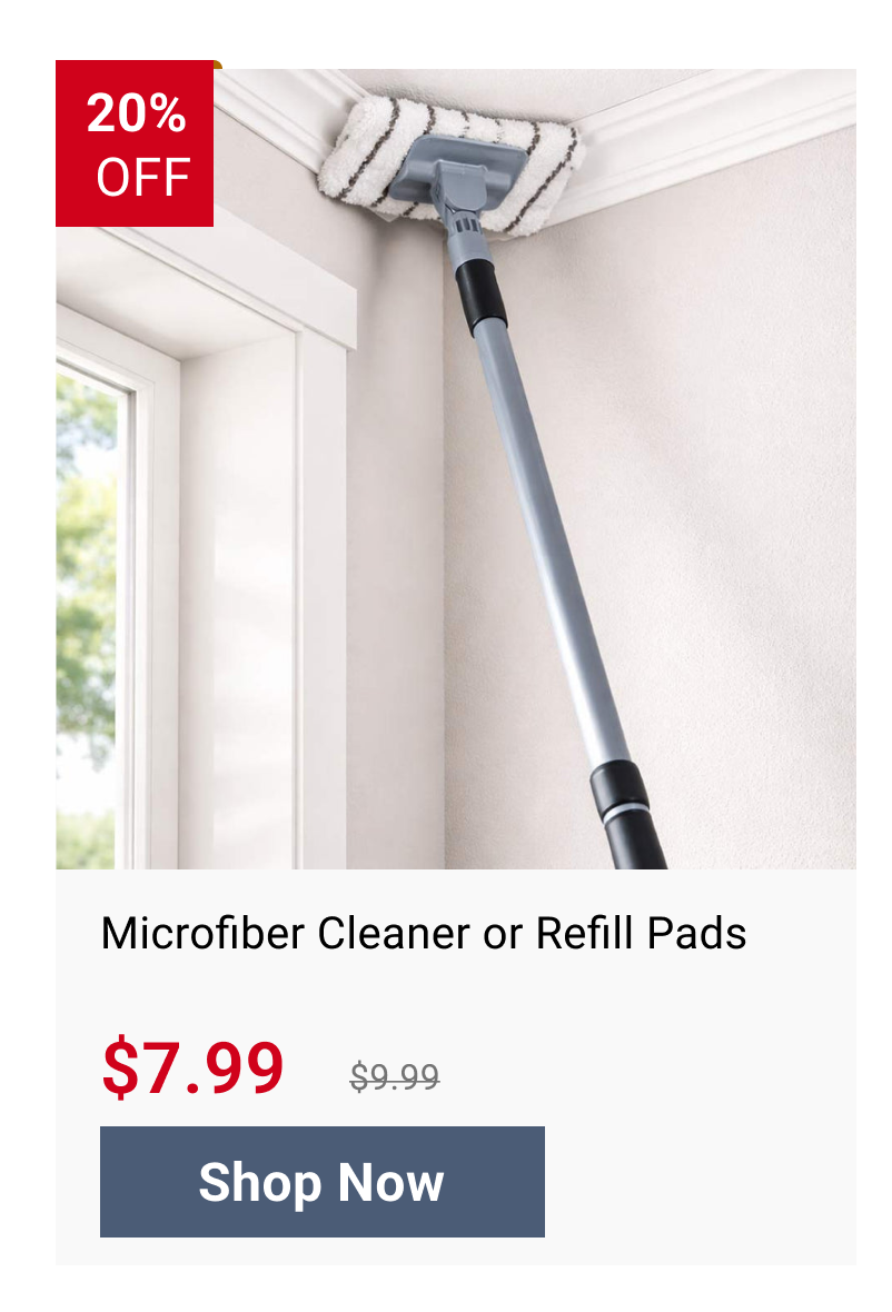 Microfiber Cleaner or Refill Pads