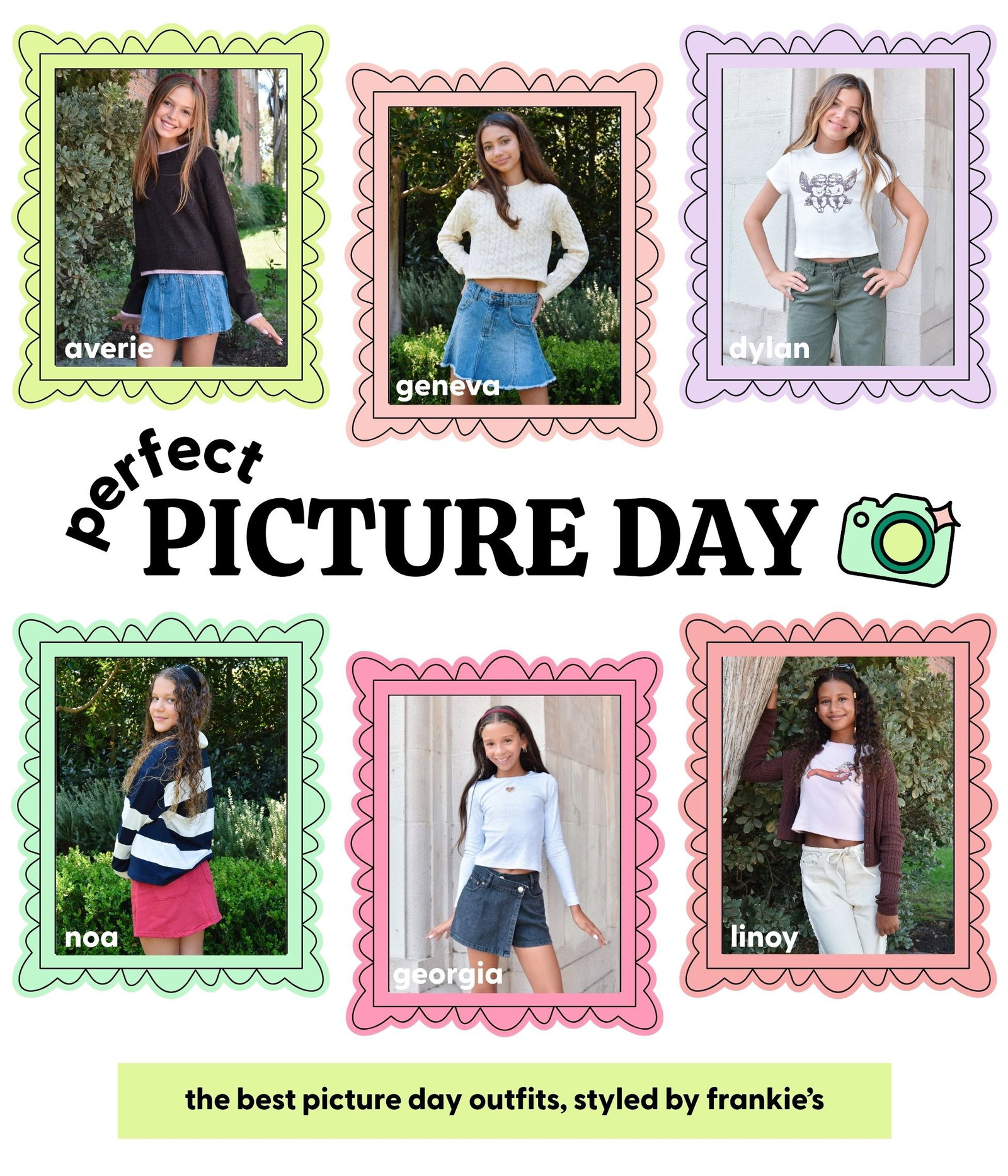 Perfect Picture Day the best picture day outfits styled by frankie's