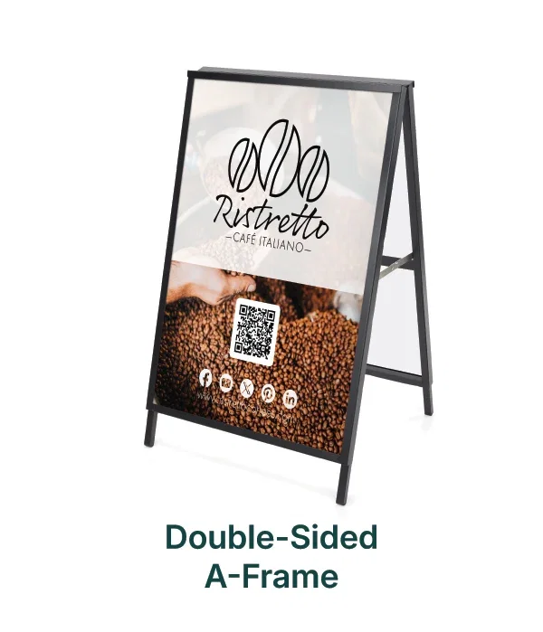Double Sided A-Frame