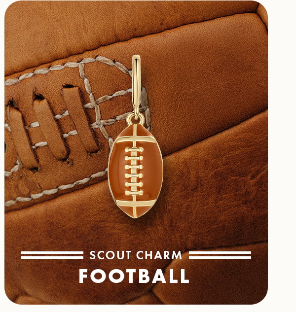 Scout Charm - Football