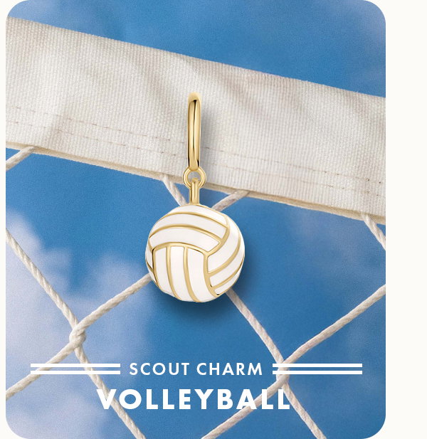 Scout Charm - Volleyball