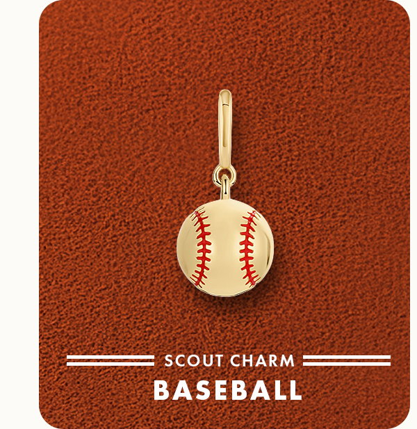 Scout Charm - Baseball
