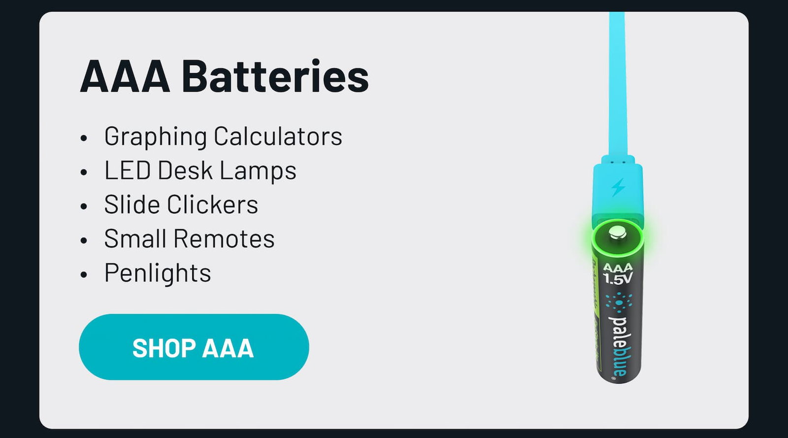 Shop AAA Batteries