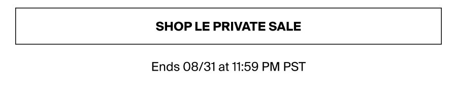 Shop Le Private Sale CTA
