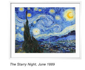 The Starry Night, June 1889