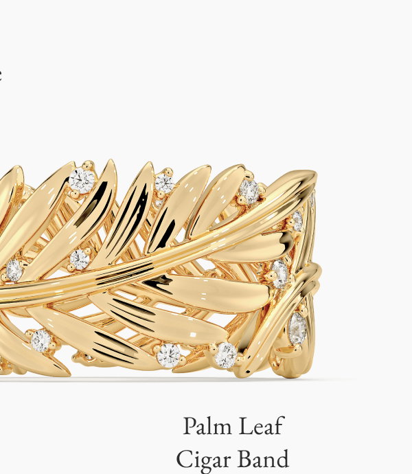 Palm Leaf Cigar Band