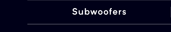 Subwoofers