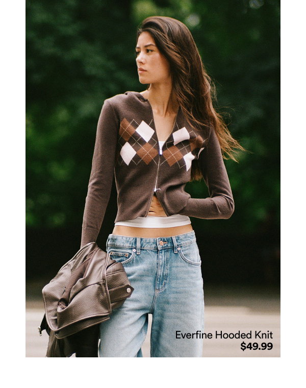 Everfine Hooded Knit $49.99