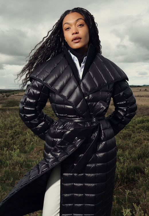 DIVA Long down coat