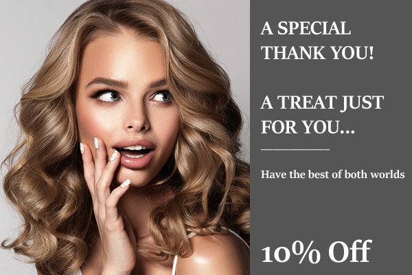 A special thank-you! A treat just for you.
