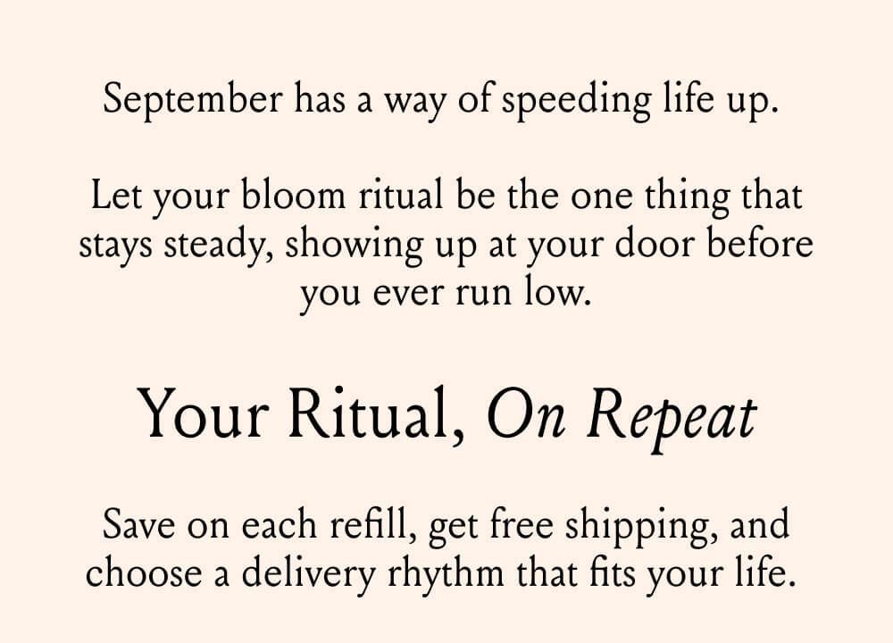Your Ritual, On Repeat