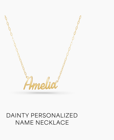 Dainty Personalized Name Necklace