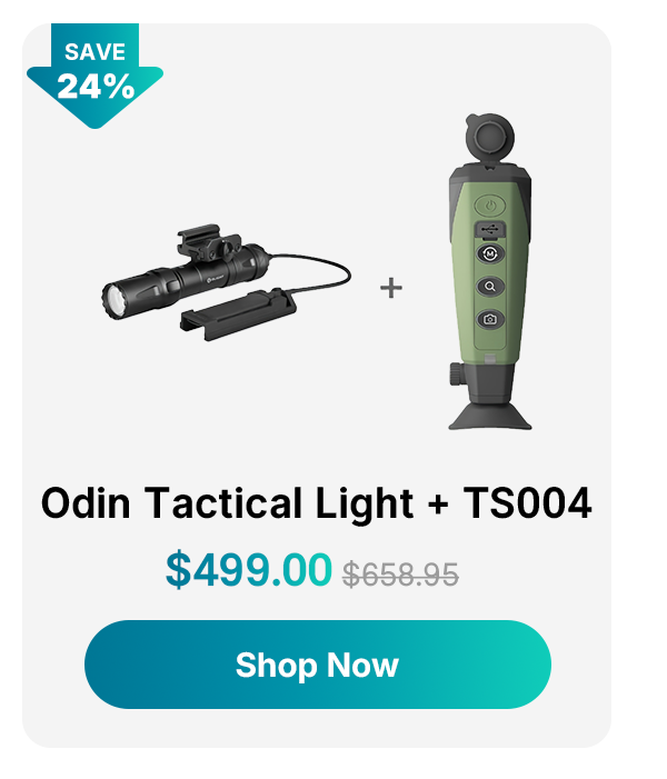 Odin Tactical Light Black + TS004