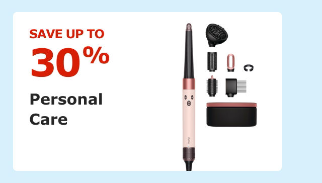 Save up to 30%. Personal Care.