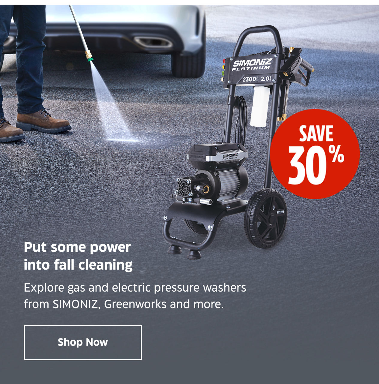 Pressure Washer banner