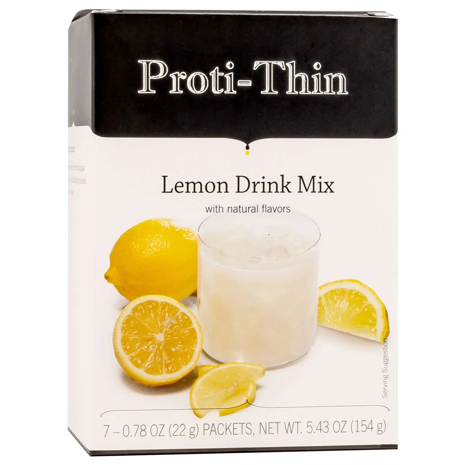 Image of Proti-thin Fruit Drink - Lemon - 7/box