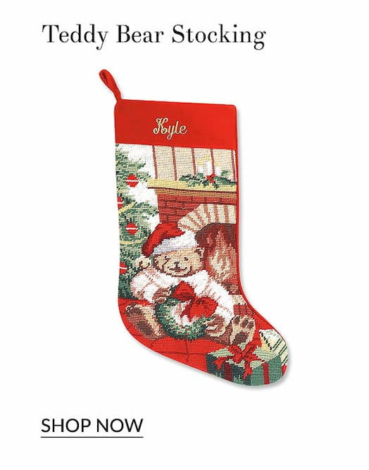 Teddy bear stocking